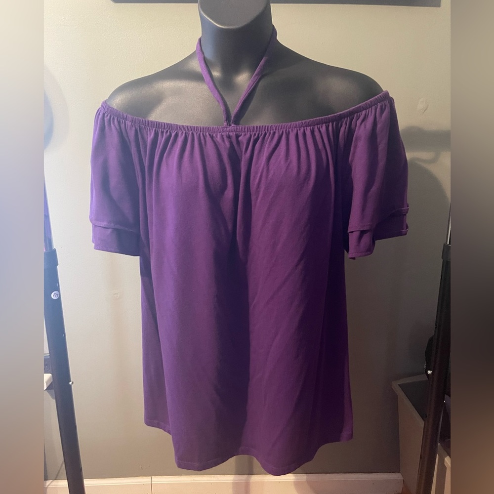 Lane Bryant Off Shoulder Blouse-22/24